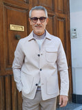 GIACCA OVERSHIRT CON TASCHE A TOPPE TELAMIRA