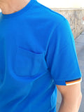 T-SHIRT PIQUET CON TASCHINO MARKUP