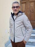 PARKA LUNGHEZZA MEDIA CON CAPPUCCIO MARKUP