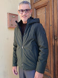 PARKA LUNGHEZZA MEDIA CON CAPPUCCIO MARKUP