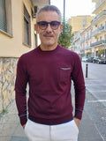 MAGLIA GIROCOLLO CON TASCHINO MARKUP