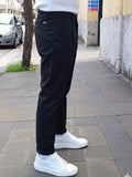 PANTALONE UNA PENCE IN RASO DI COTONE 17 TREQUARTI BY NAIF