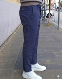 PANTALACCIO TESSUTO GOFFRATO STRETCH 17 TREQUARTI BY NAIF
