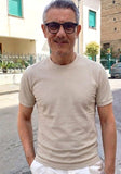 T-SHIRT GIROCOLLO BASIC PIQUET EXTRA FINE MARKUP