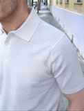 POLO TRE BOTTONI BASIC IN FILO DI COTONE FINEZZA 14 MARKUP