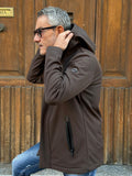 PARKA SOFTSHELL CON CAPPUCCIO MARKUP