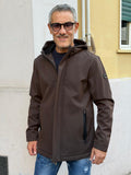 PARKA SOFTSHELL CON CAPPUCCIO MARKUP