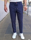 PANTALACCIO TESSUTO GOFFRATO STRETCH 17 TREQUARTI BY NAIF