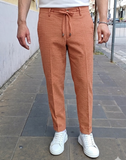 PANTALACCIO TESSUTO GOFFRATO STRETCH 17 TREQUARTI BY NAIF