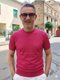 T-SHIRT GIROCOLLO IN FILO DI COTONE MARKUP