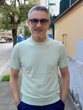 T-SHIRT GIROCOLLO IN FILO DI COTONE MARKUP